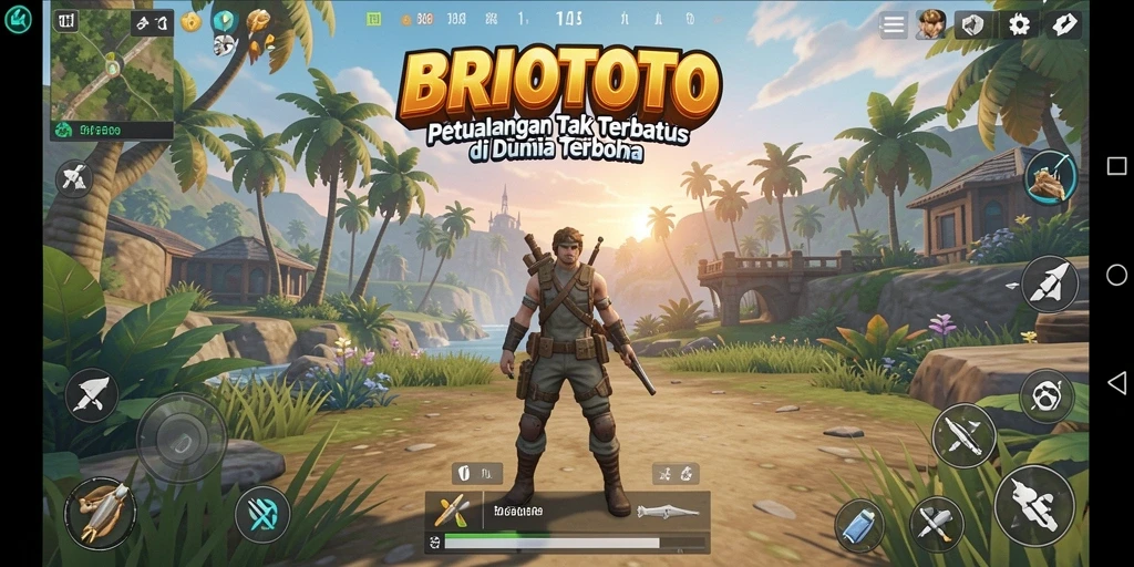 Gameplay seru di dunia terbuka BRIOTOTO dengan eksplorasi dan petualangan.