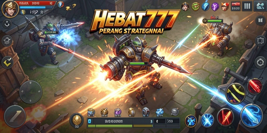 Tampilan menarik dari gameplay HEBAT777 yang penuh strategi dan aksi.