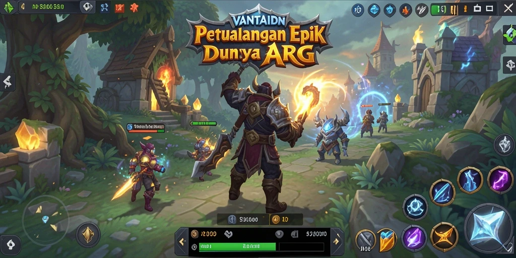 Tampilan menakjubkan dari gameplay VANTAIDN yang penuh aksi.